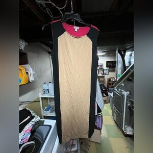 Elegant Colorblock Sleeveless Dress Size Medium Giveaway